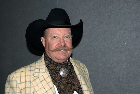 a cowboy at the 30th National Cowboy Poetry Gathering