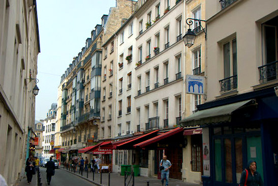 a street on the Left Bank, Paris