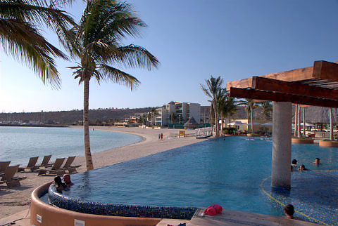 CostaBaja Beach Club and La Paz beach