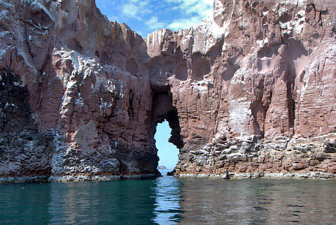 rock formations, Sea of Cortez