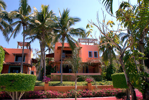 a luxury villa at Las Alamandas