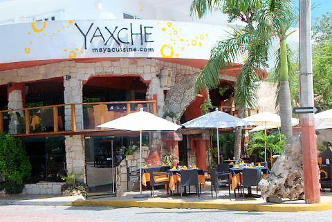 the Mayan cuisine restaurant Yaxche on Fifth Avenue, Playa del Carmen