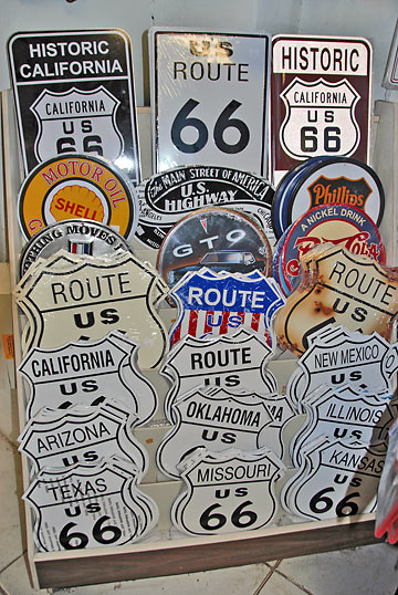 Historic Route 66 State Signs