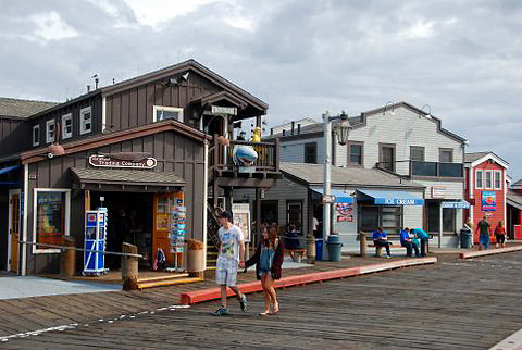 the Santa Barbara pier