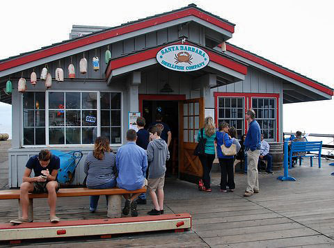 the Santa Barbara Shell Fish Company restaurant