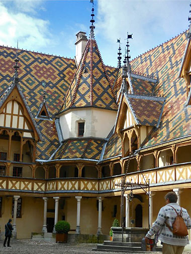 the Hotel Dieu in Beaune