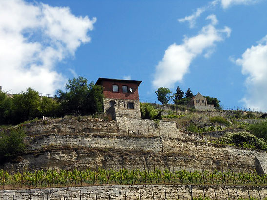 vineyard huts, Freyburg, Germany