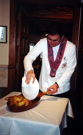 roast pig at the Restaurant Duque, Segovia