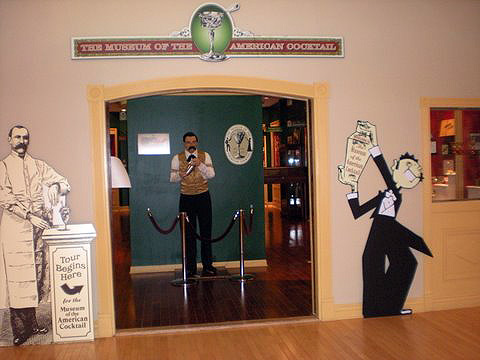 entrance to the Museum of American Cocktail