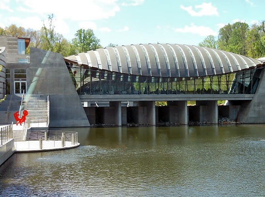 the Eleven Restaurant at the Crystal Bridges Museum of American Art, Bentonville, Arkansas