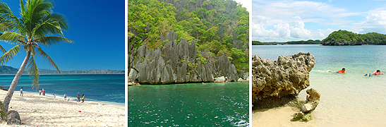 island scenes in the Philippines