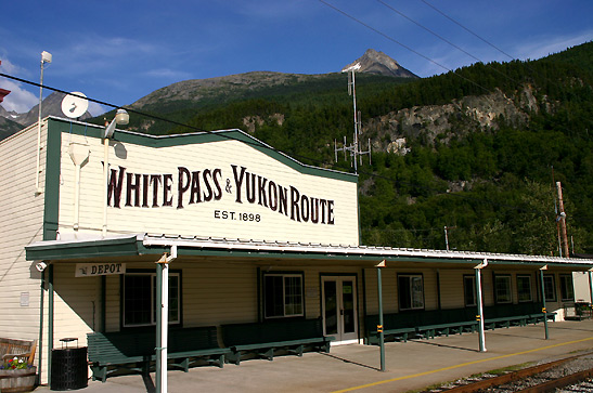 the WPYR station in Skagway