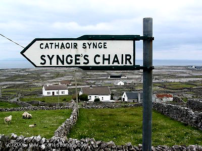 signpost, the Aran Islands, Ireland
