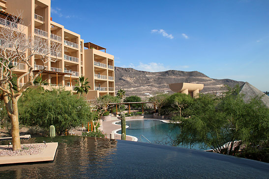 the five-star CostaBaja Resort and Spa in La Paz