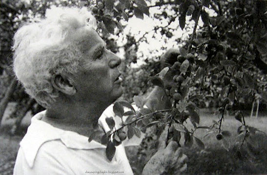 Charlie Chaplin at Manoir de Ban