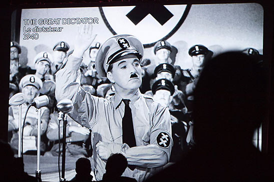Charlie Chaplin in 'The Great Dictator'