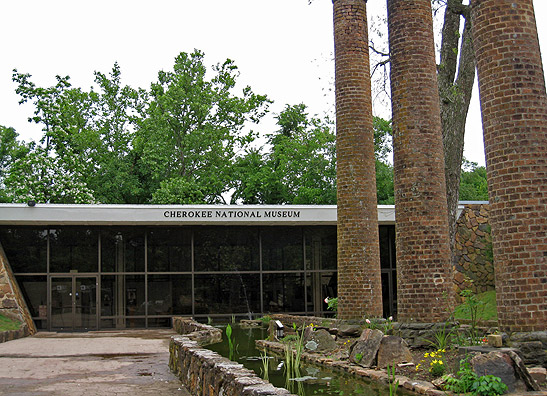 the Cherokee National Museum, Cherokee Nation, Tahlequah, Oklahoma