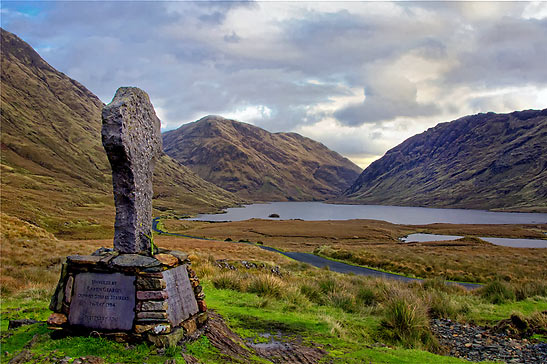 Doolough Tragedy Cross in County Mayo 
