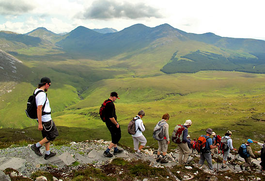commemorating the Doolough Famine Walk of 1849 in County Mayo