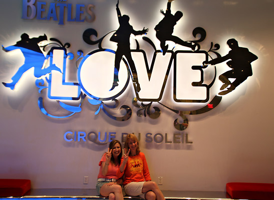 Cirque du Soleil's LOVE at the Mirage