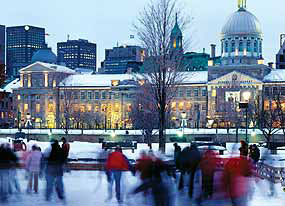 Mary Queen of the World Cathedral with skating rink in the foreground