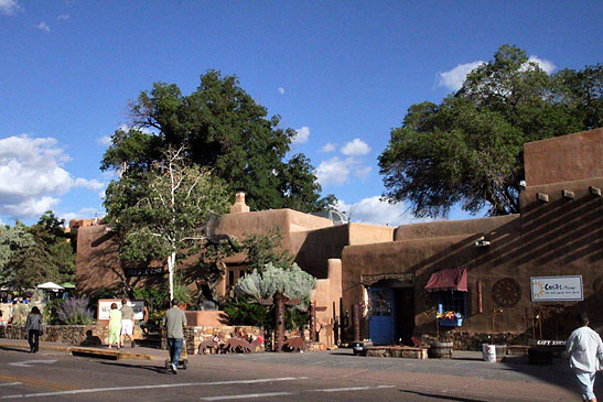 shops along Canyon Road, Santa Fe
