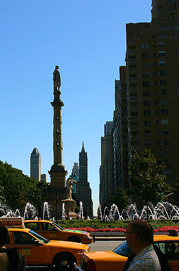 Columbus Circle in Central Park