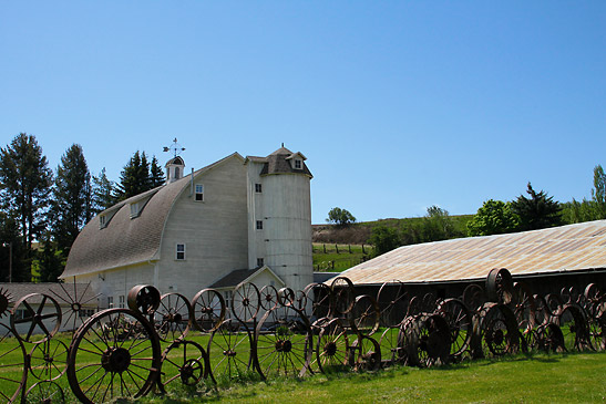 The Dahmen Barn, the Palouse Region
