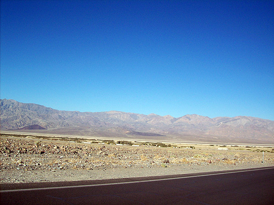 view of the hills at Death Valley National Park, California