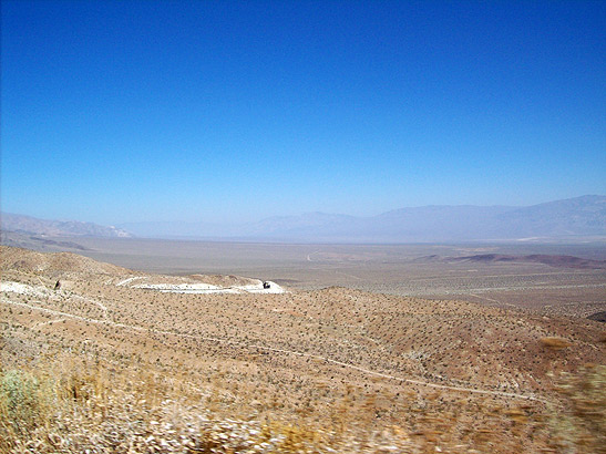 desert landscape at Death Valley National Park