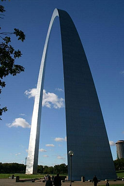 the St. Louis Gateway Arch