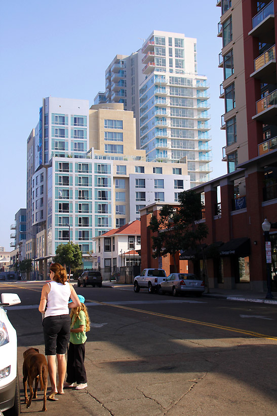 a view of the Hotel Indigo in East Village, San Diego