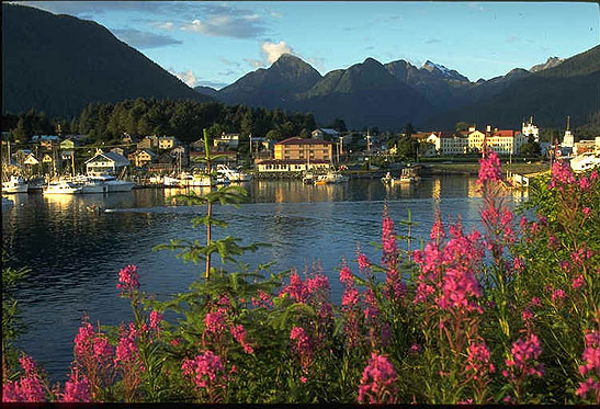 view of downtown Sitka