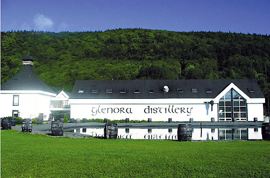 the Glenora Distillery in Cape Breton, Nova Scotia, Canada