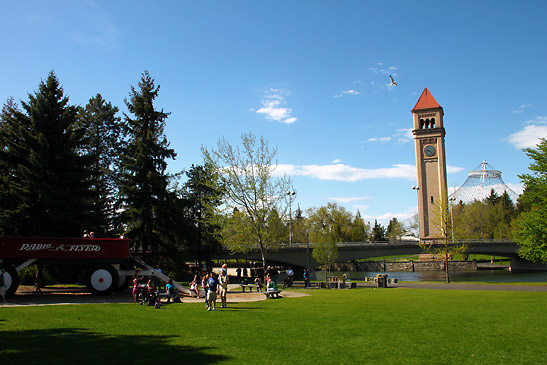 the Riverfront Park, Spokane, WA