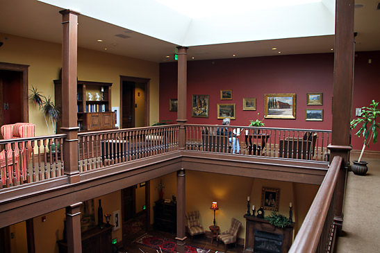 interior of the Montvale Hotel
