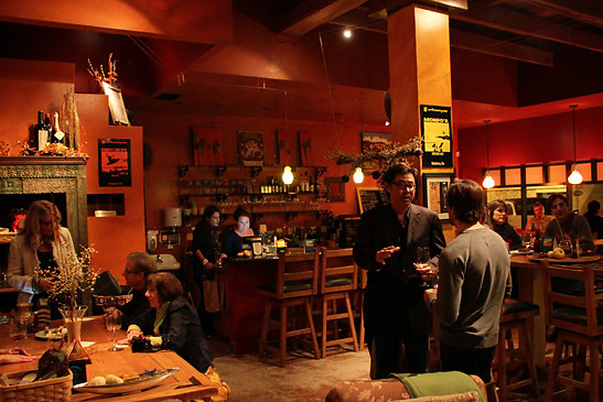 interior of the Wine Rack, Ventura