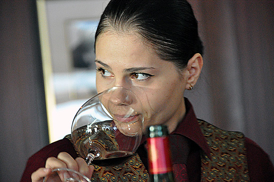 wine tasting at the Azamara