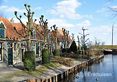 the village of Enkhuisen, Holland