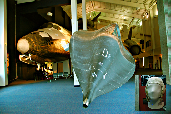 exhibit at the Kansas Cosmosphere and Space Center