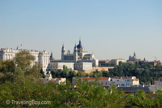 Madrid skyline