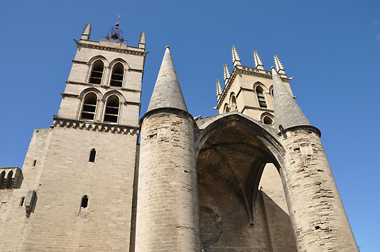 the Saint Pierre Cathedral, Montpellier, France