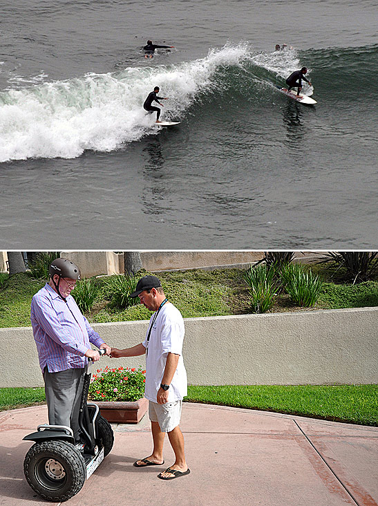 surfing and surf lessons at Huntington Beach