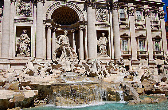 trevi fountain