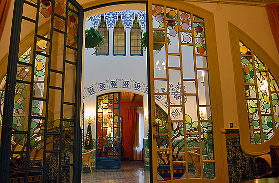 interior of the Hotel Diana