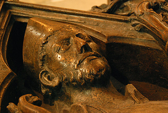 the tomb of Archbishop Walter de Grey, interior of Yorkminster