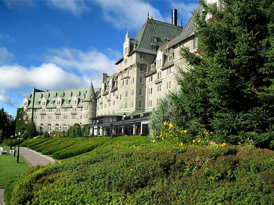 the Fairmont Le Manoir Richelieu, Charlevoix