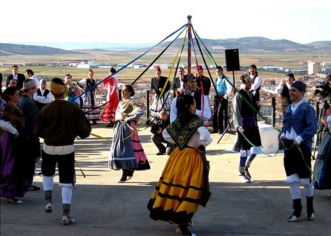 an event at the Rose of Saffron Festival, Consuegra
