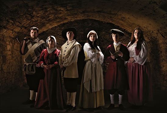 actors as inhabitants of Mary King's Close