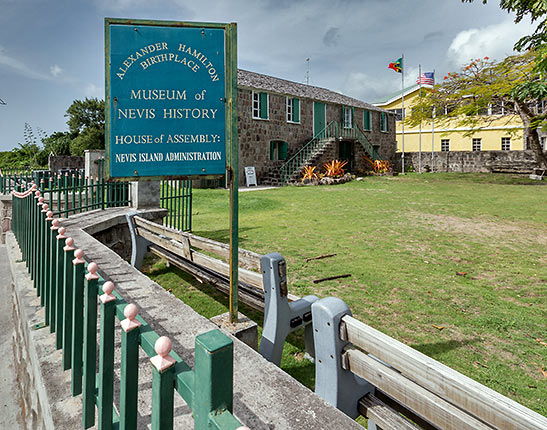Alexander Hamilton's birthpalce and the Charlestown Nevis History Museum